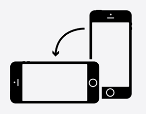 Gire su dispositivo para una mejor experiencia